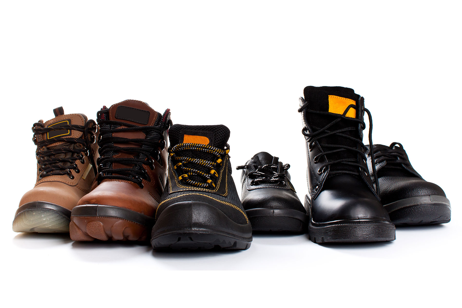 Pracovní, ochranná a bezpečnostní obuv. Funkce a požadavky na úroveň ochrany