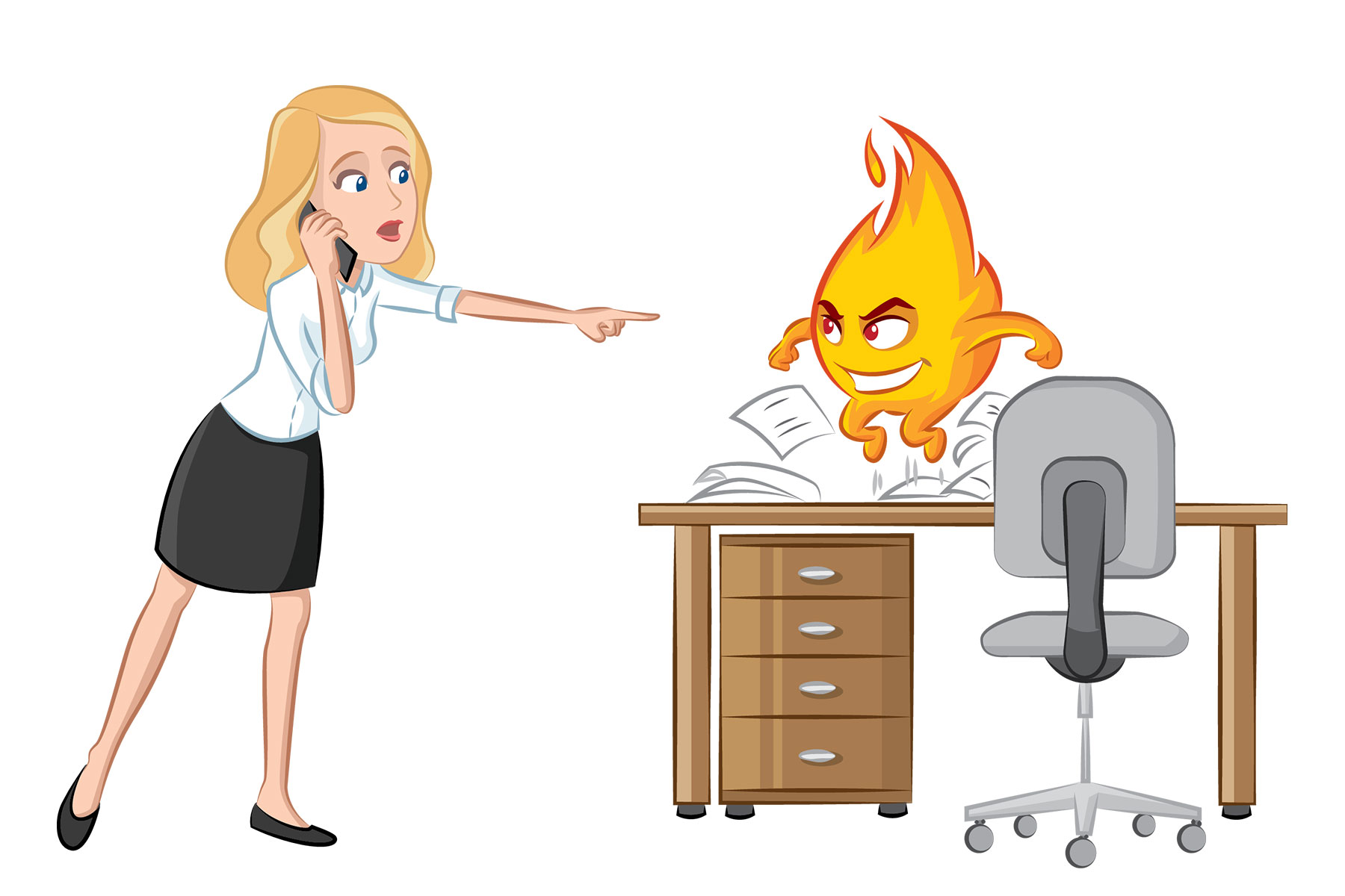 10 nejčastějších rizik a nebezpečí v kanceláři + preventivní opatření